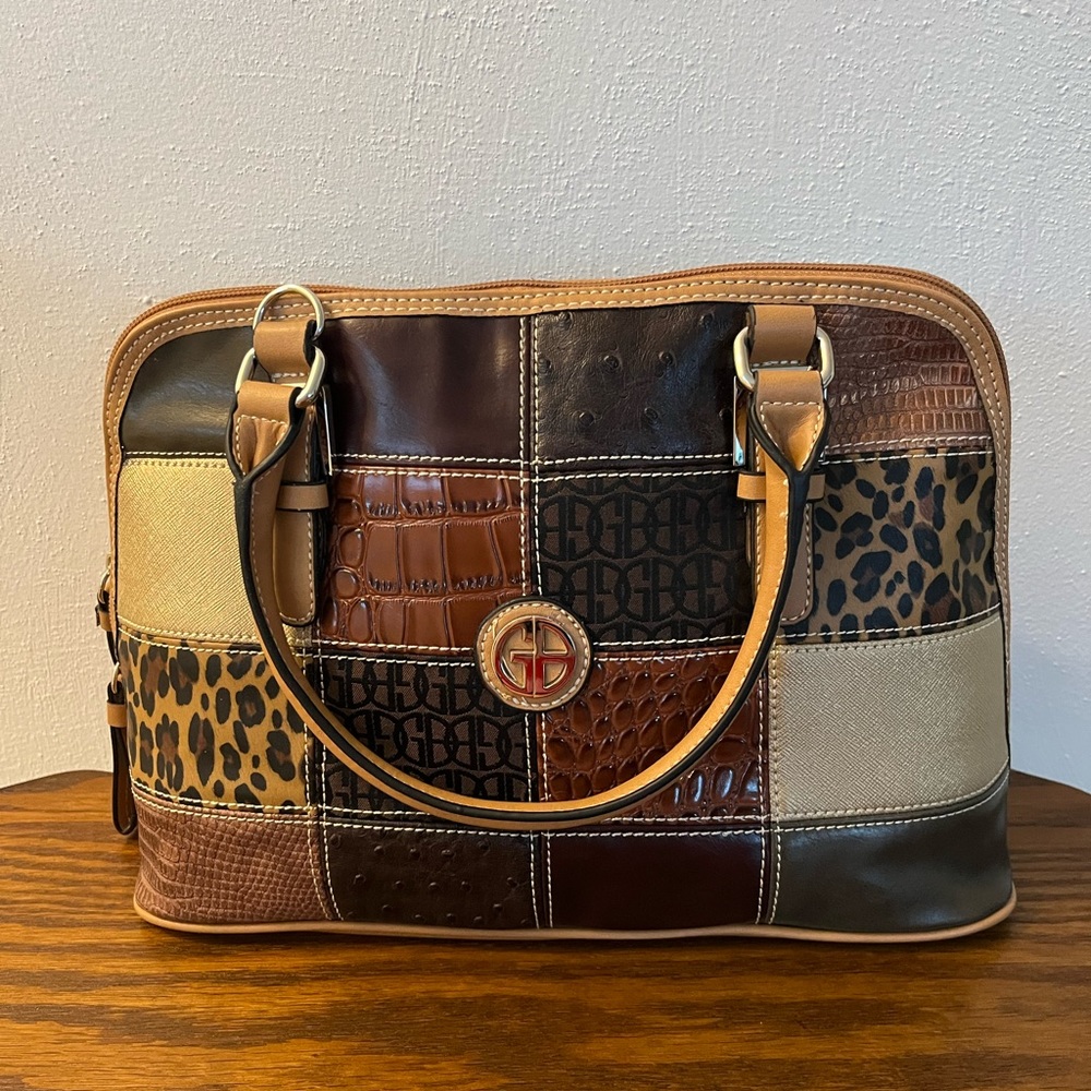 Giani Bernini Patchwork Dome Satchel